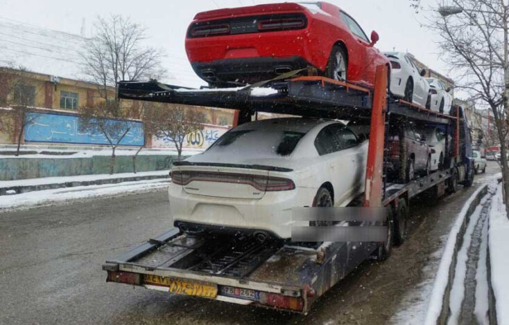 حاشیه‌سازی هزاران خودروی آمریکایی در جاده‌های ایران