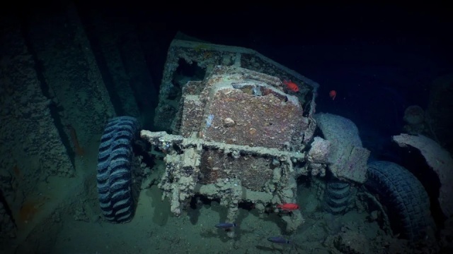 موزه خودروهای جنگ جهانی دوم در زیر دریا!